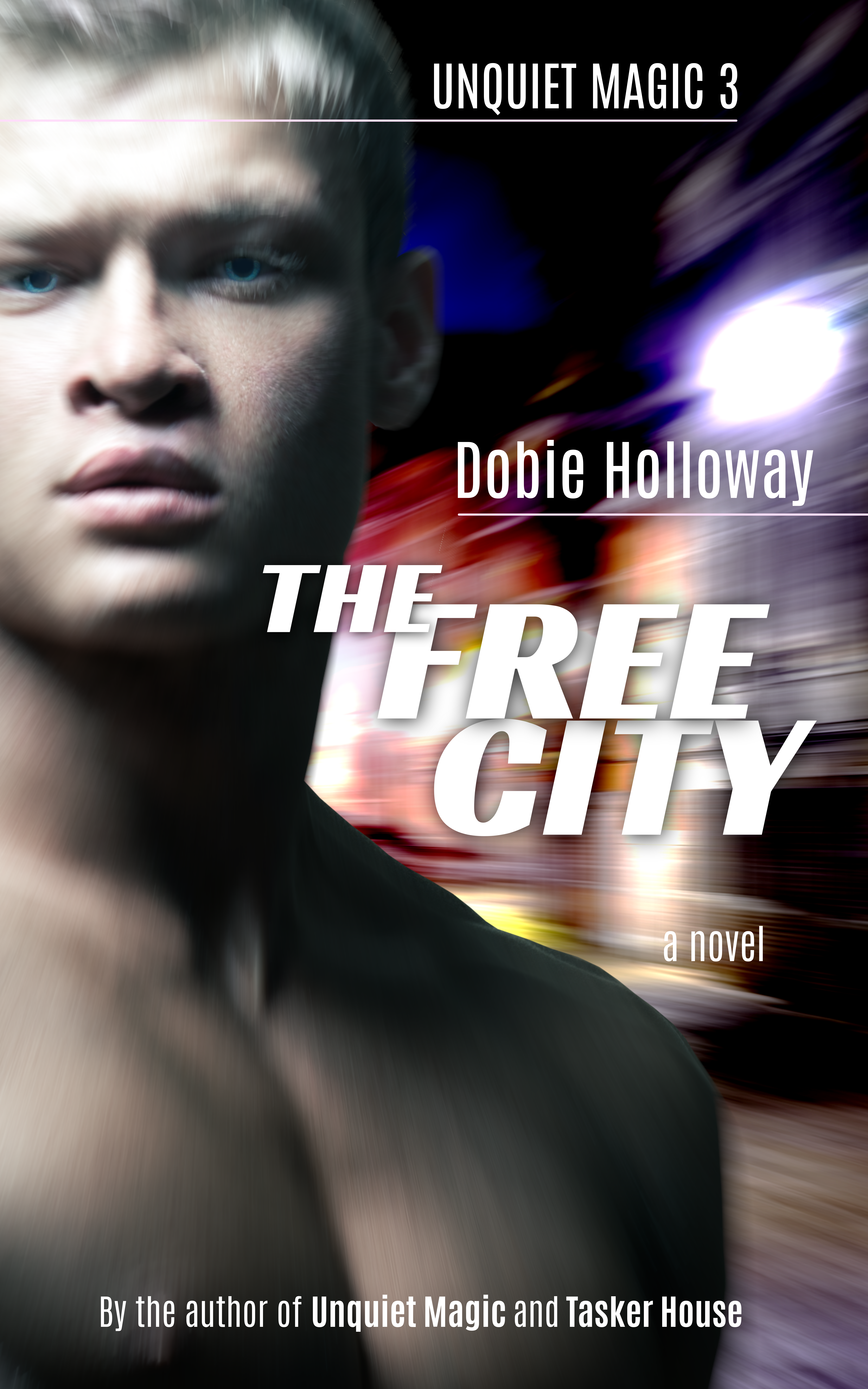 Cover of the novel titled The Free City